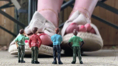 Look At Those Bugs Down There!