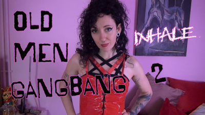 Old Men Gangbang 2 Inhale
