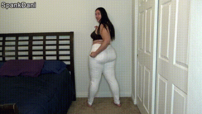 White Jeans JOI Big Ass Reveal