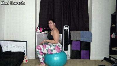 Bubble Butt Yoga Ball Bounce