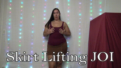 Skirt Lifting JOI