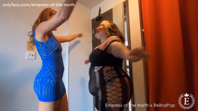 BBW Highschool Friend- Teasing & Rapid Fattening Featuring Reiinapop