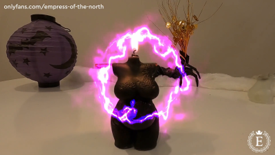 Summoning The Demoness Of Gluttony POV Food Stuffing Belly Expansion W Dick