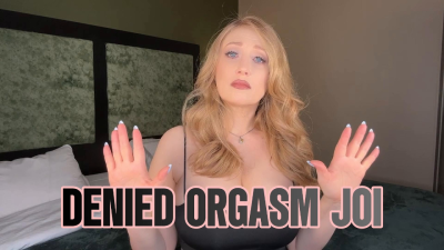 Big Tits Tease Orgasm Denial JOI