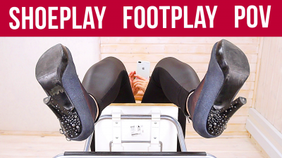 Shoeplay And Socks Fetish Bottom View Ignore POV