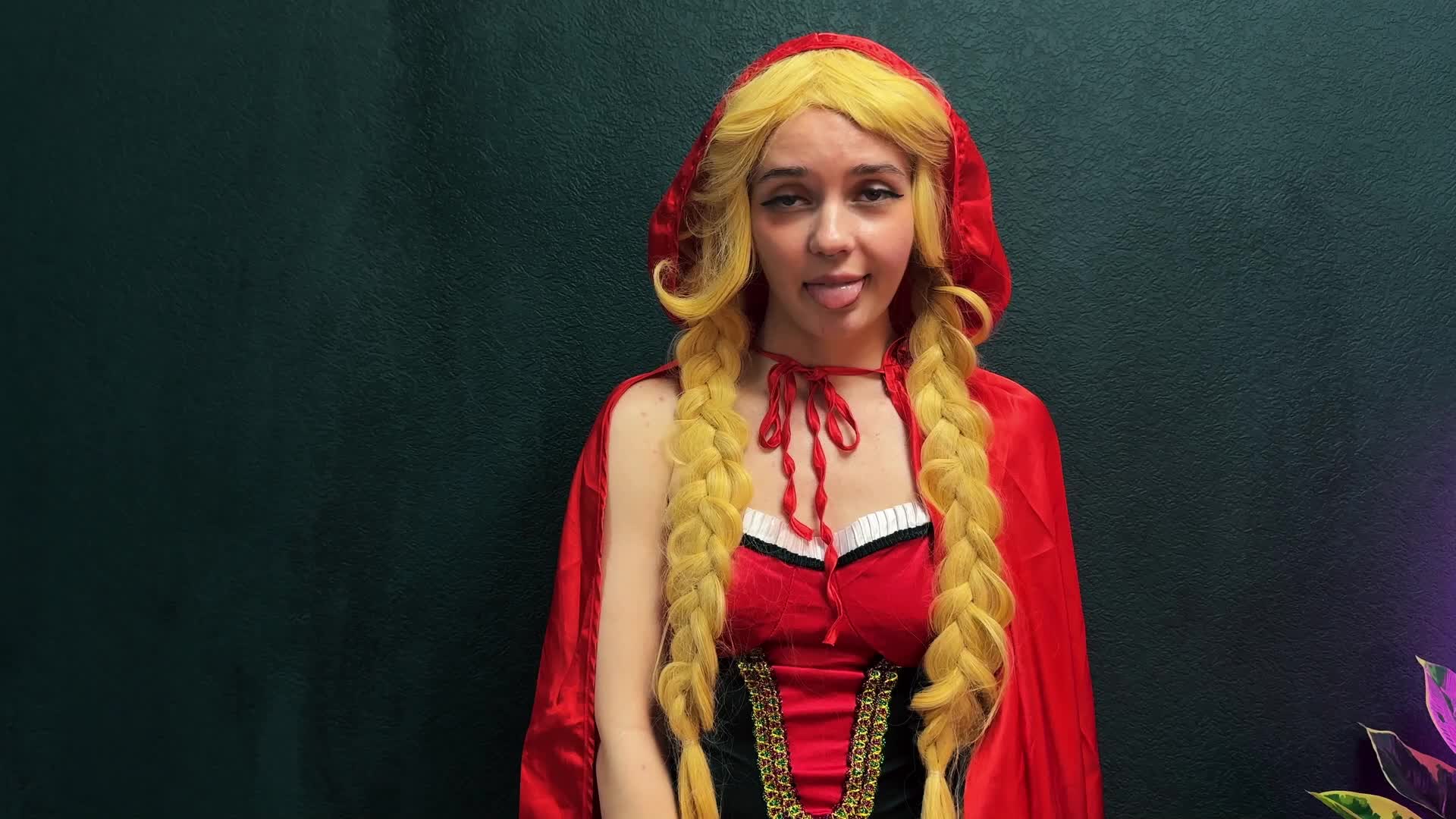 Red Hood- Ahegao, Titplay, Silly Face