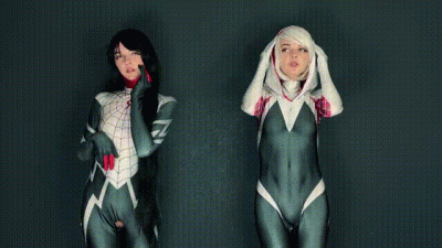 Spider-Verse Gwen Stacy And Cindy Moon Dance Battle
