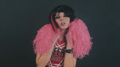 Emo Cheerleader Ahegao Face