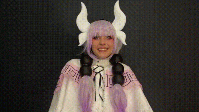 Kanna Kamui Silly And Ahegao Face