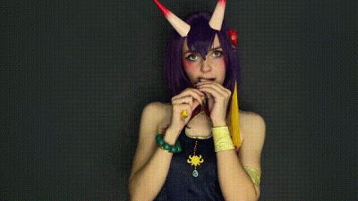 Shuten-Doji Sexy Smoker Fgo Cosplay