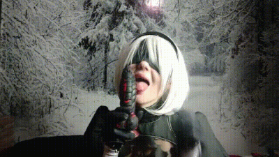 Nier Automata: 2B Sloppy Blowjob