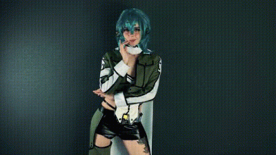 Asada Shino Art Online Cosplay Fun Dance