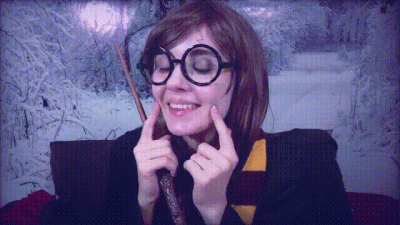 Harry Potter Cosplay Ahegao Face