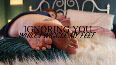 Ignoring You While I Wiggle My Feet