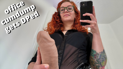 Beta Fucktoy Part 4: Office Cumdump Dped By Futa Boss For Wife On Video