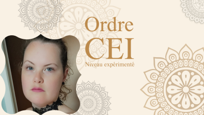Ordre CEI Ndeg 7- Niveau Experimente