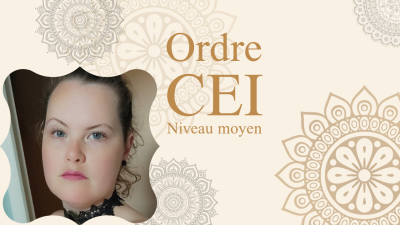 Ordre CEI Ndeg 8- Niveau Moyen