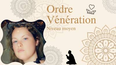Ordre Veneration Ndeg 1- Niveau Moyen