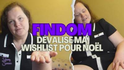 Noel Findom Devalise Ma Wishlist