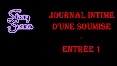 Journal Intime D'une Soumise
