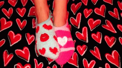 Valentine's Sock Removal