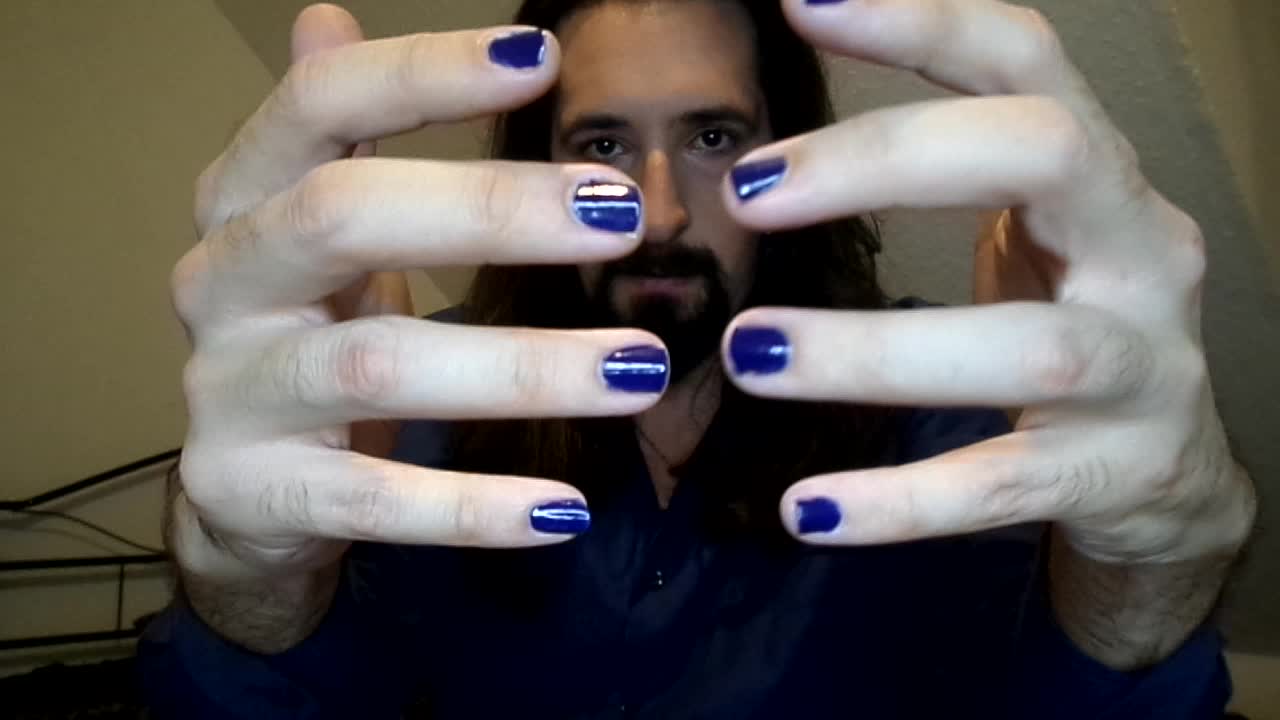 Dark Blue Fontal Snaps (Request)