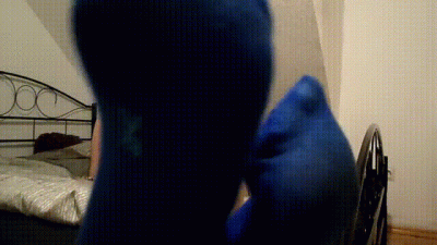 Blue Smelly Socks Inhalation