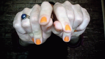 Bright Orange Frontal Snaps #2