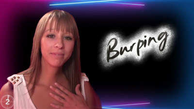 Nicole Just Plain Being Burping Real!!