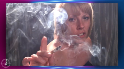 Busty And Stunning Ticha Smoking Galore