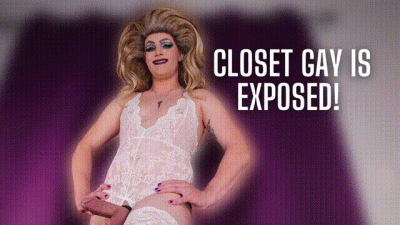 Closet Gay Boy Is Exposed
