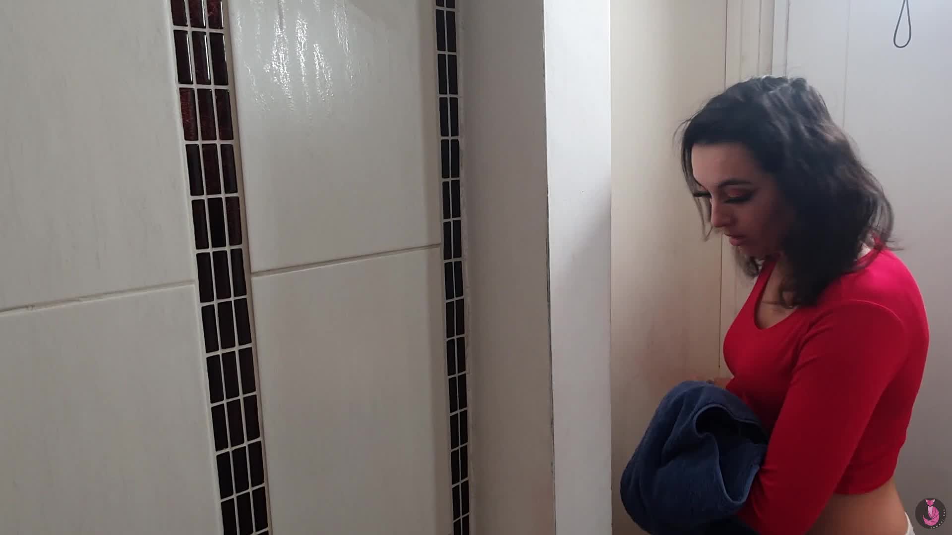 Sharing A Shower With A Stranger