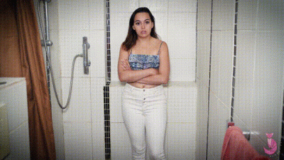 Weeing And Playing With Myself Whilst Grounded