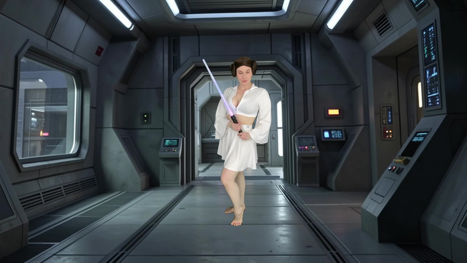 BTS: Dressing Up Like Princess Leia And Telling The Jokes