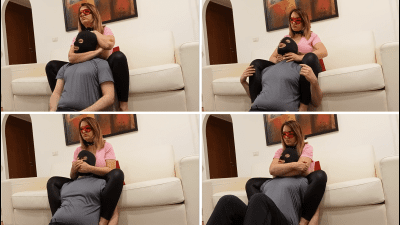 105) Neck Squeezing And Handsmother In Living Room - Pov2 Part1