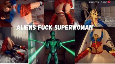 Aliens Fuck Superwoman