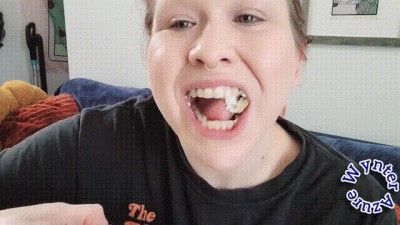 Chewing Breakfast Open Mouthed And Loudly