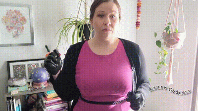 Teacher Azure Disciplines You With A Stern Scolding And Spanking