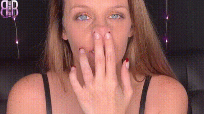 Natalie Charm Nostril Fingering