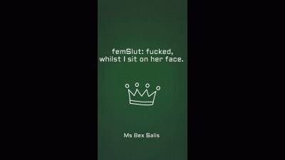 Femslut: Fucked While I Sit On Her Face