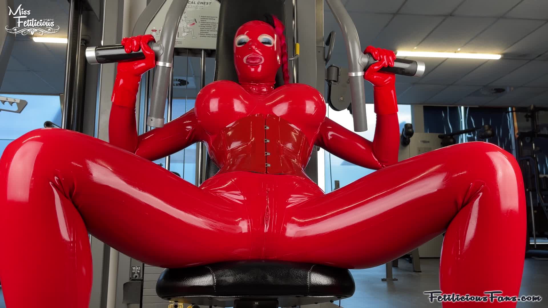 A woman with a white substance on her face her eyes closed in ecstasy