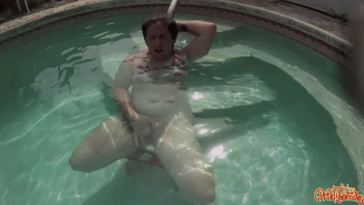 Underwater Pool Masturbation