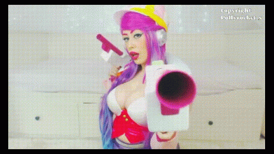 Miss Fortune Cosplay (Anal Fuck Machine!)