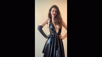 Latex Opera Length Gloves