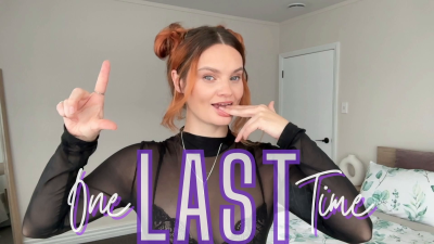 Just One Last Time