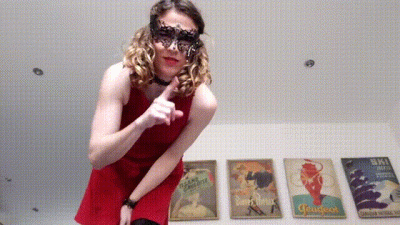 Shoe & Stocking Strip Tease By Your Mistress. Stay On Your Knees