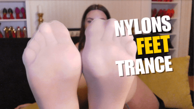 Mesmerized By Nylons Feet