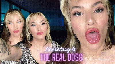Secretary Is The Real Boss Mesmerize ASMR Mind Melt Tpe Office Domination POV Kissing