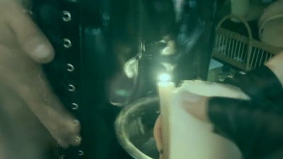 BURNING the TIP of the cocks - Extreme CBT thigh fucking