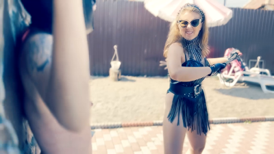 Brutal Breast Whipping- Arrogant Sadists Destroying Skinny Slave Girl